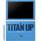 NFL Tennessee Titans Team Motto Galaxy Book 12in Skin